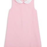 The Capelet Dress in Miriam - Pink Pinwale Corduroy
