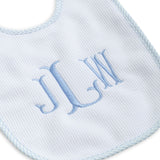 Blue Gingham Bib