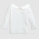 Knit Peter Pan Collared Blouse