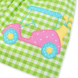 Fore! Girls' Tie Shoulder Top & Knit Shorts Set
