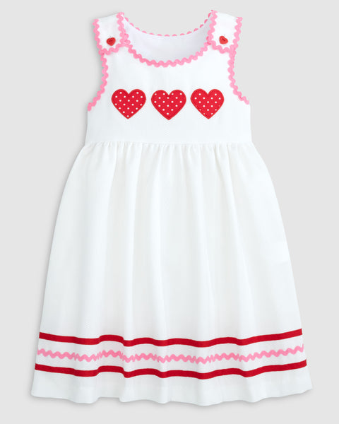 Be Mine Heart Applique Dress