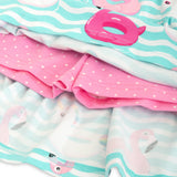 Pool Party Knit Tank Top & Floatie Print Skort Set