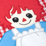 Dolly Red Gingham A-Line Raggedy Ann Applique Dress