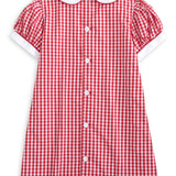 Dolly Red Gingham A-Line Raggedy Ann Applique Dress