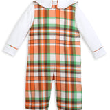 Autumn Plaid Boys' Jonjon & Knit Shirt Set