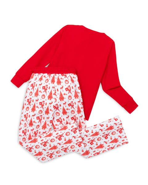 Old Fashioned Christmas Unisex Tween Lounge 2 Piece Set