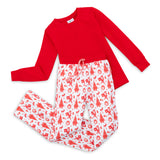 Old Fashioned Christmas Unisex Tween Lounge 2 Piece Set