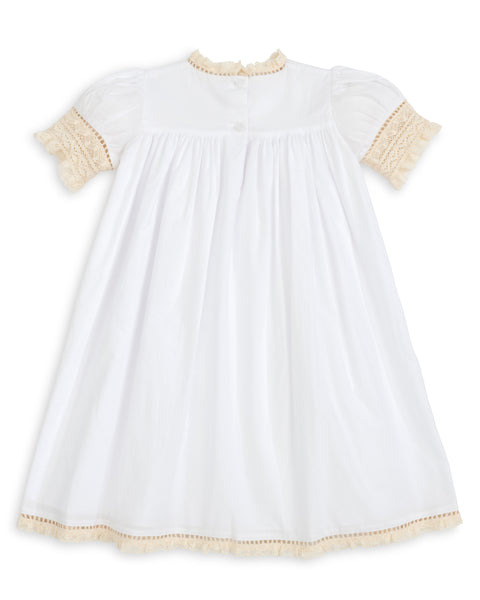 Dover Lace White Heirloom Dress