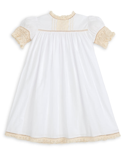 Dover Lace White Heirloom Dress