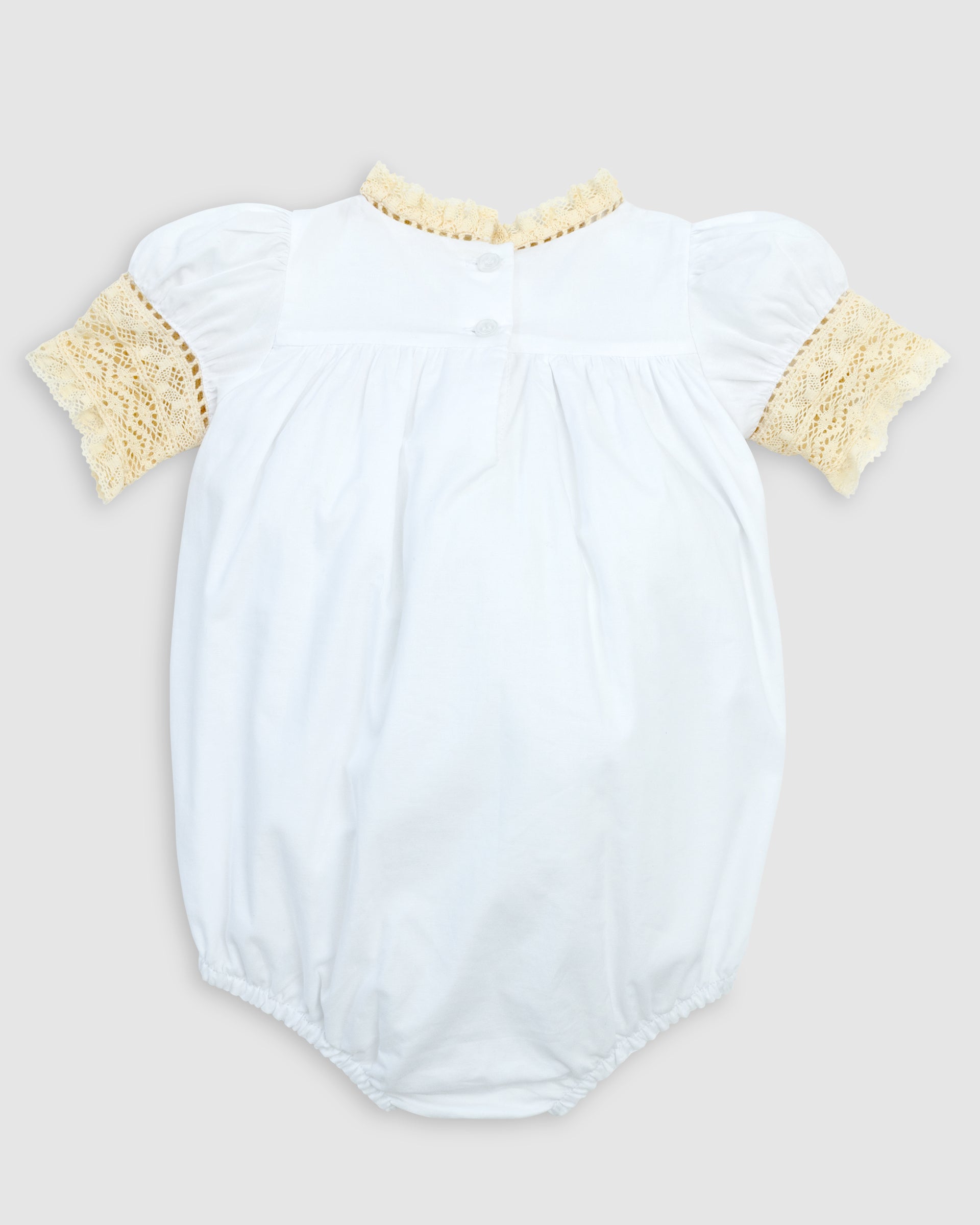 PREORDER - Dover Lace White Heirloom Bubble
