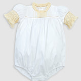 PREORDER - Dover Lace White Heirloom Bubble