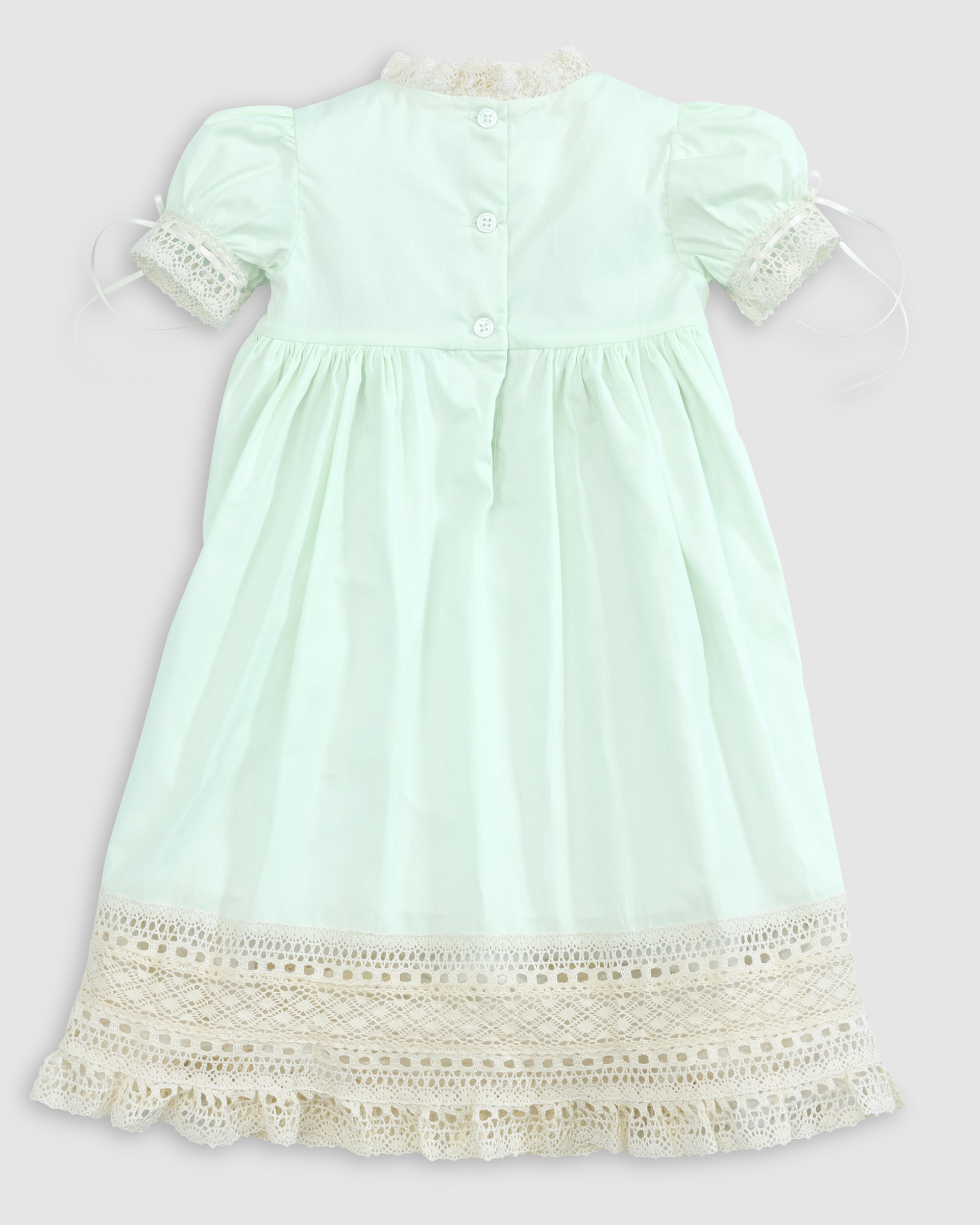 PREORDER - Balmoral Mint Heirloom Dress