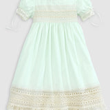 PREORDER - Balmoral Mint Heirloom Dress