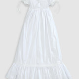 PREORDER Balmoral White Heirloom Christening Gown