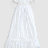 PREORDER Balmoral White Heirloom Christening Gown