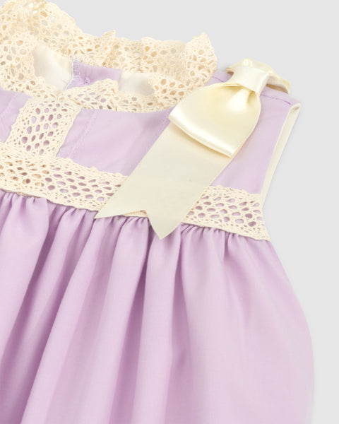 Cambridge Lilac Sleeveless Heirloom Dress