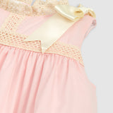 Cambridge Pink Sleeveless Heirloom Dress