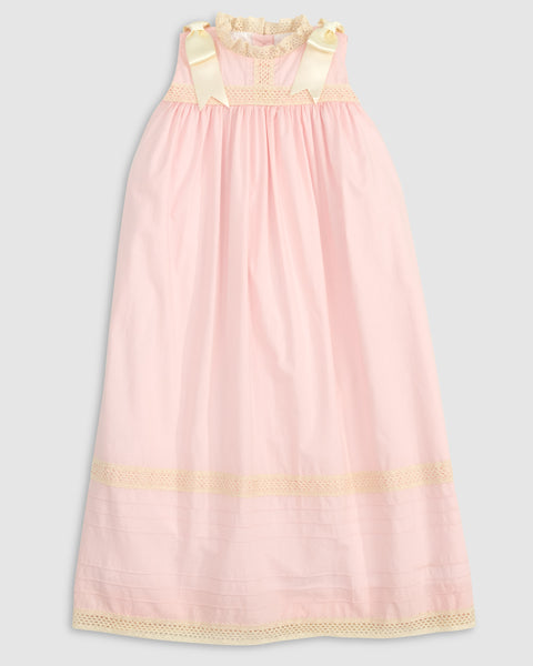 Cambridge Pink Sleeveless Heirloom Dress