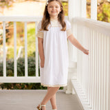 Dover Lace White Heirloom Dress