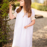 Dover Lace White Heirloom Dress