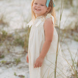 Cambridge Ecru Sleeveless Heirloom Dress