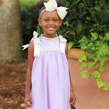 Cambridge Lilac Sleeveless Heirloom Dress