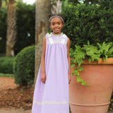 Cambridge Lilac Sleeveless Heirloom Dress
