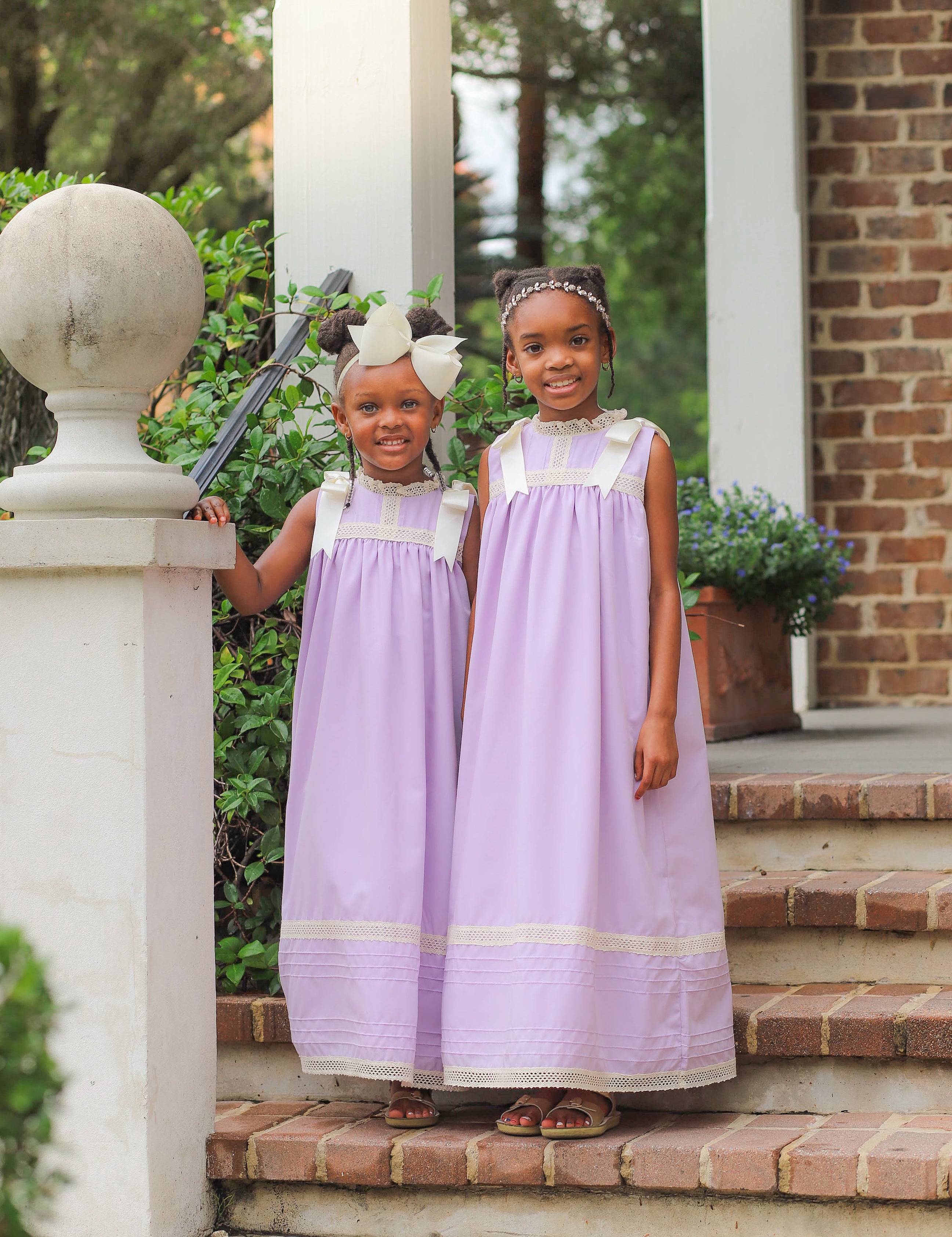 Cambridge Lilac Sleeveless Heirloom Dress