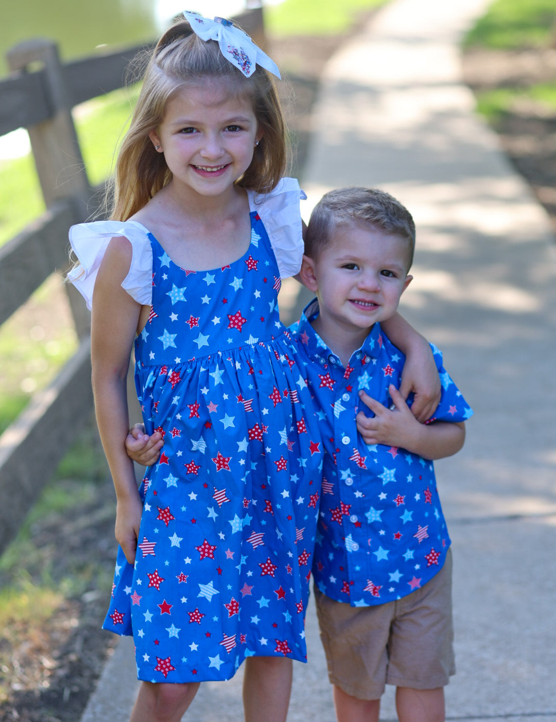 Make A Wish Boys' Short Sleeve Button Up Start Print Shirt