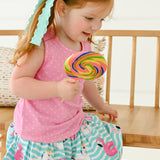 Pool Party Knit Tank Top & Floatie Print Skort Set