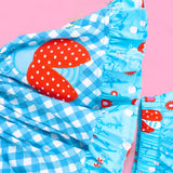Lady Luck Lady Bug Appliquéd Swing Top & Ruffle Bloomer Set