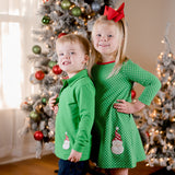 Oh So Jolly Collared Boys' Knit Shirt