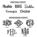 Would you like to add a 1 letter, 3 letter or name monogram?