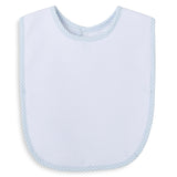 Blue Gingham Bib