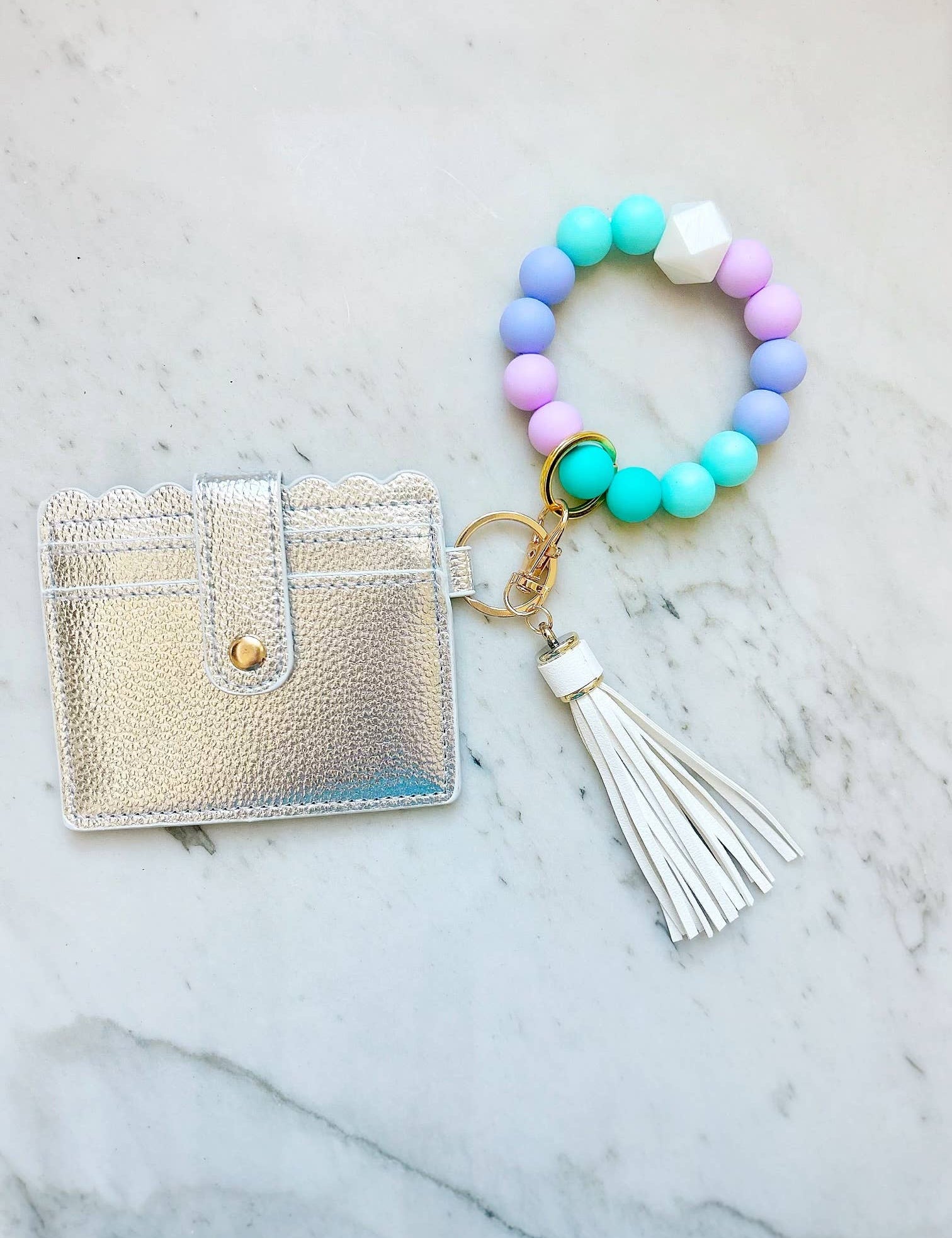 Lavender Haze Wristband Keychain
