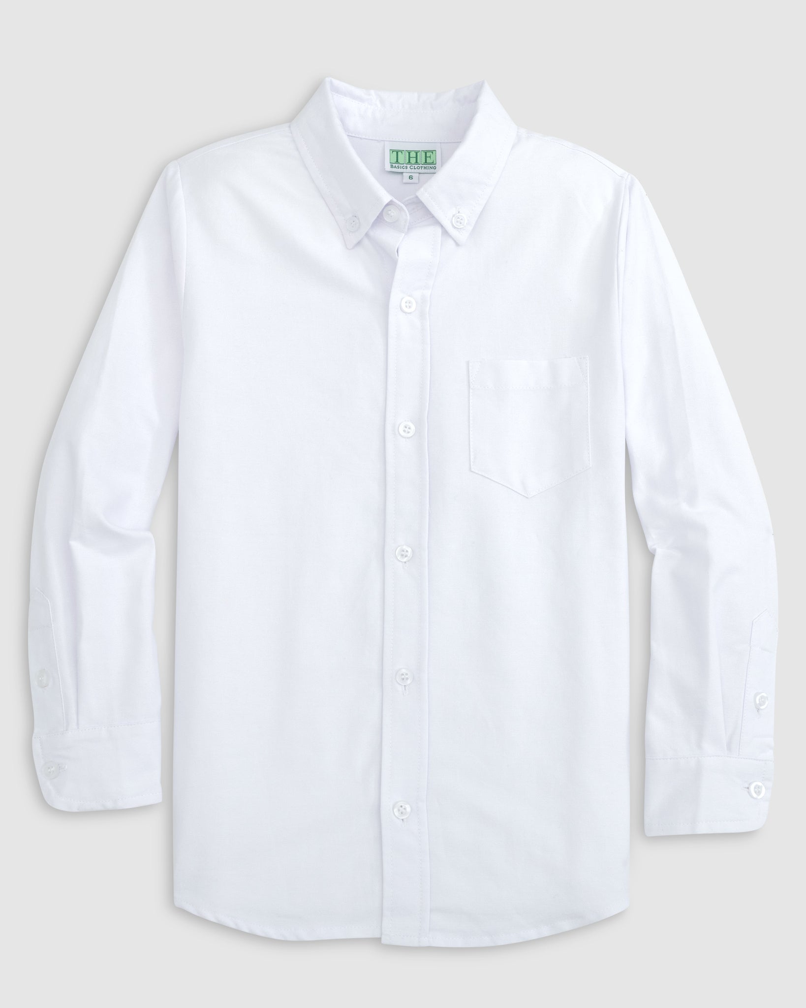 Oxford Long Sleeved White Shirt