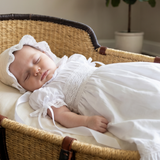 PREORDER Balmoral White Heirloom Christening Gown