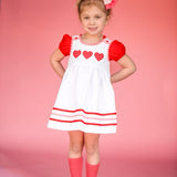 Be Mine Heart Applique Dress