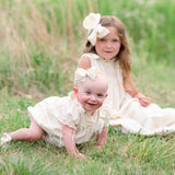 Cambridge Ecru Sleeveless Heirloom Dress