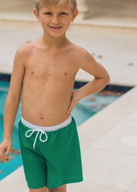 Boy top swimming trunks