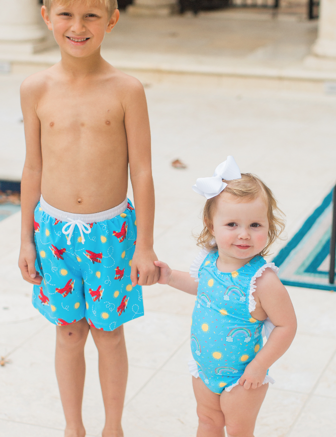 Sunny Skies Boys' Swim Trunk